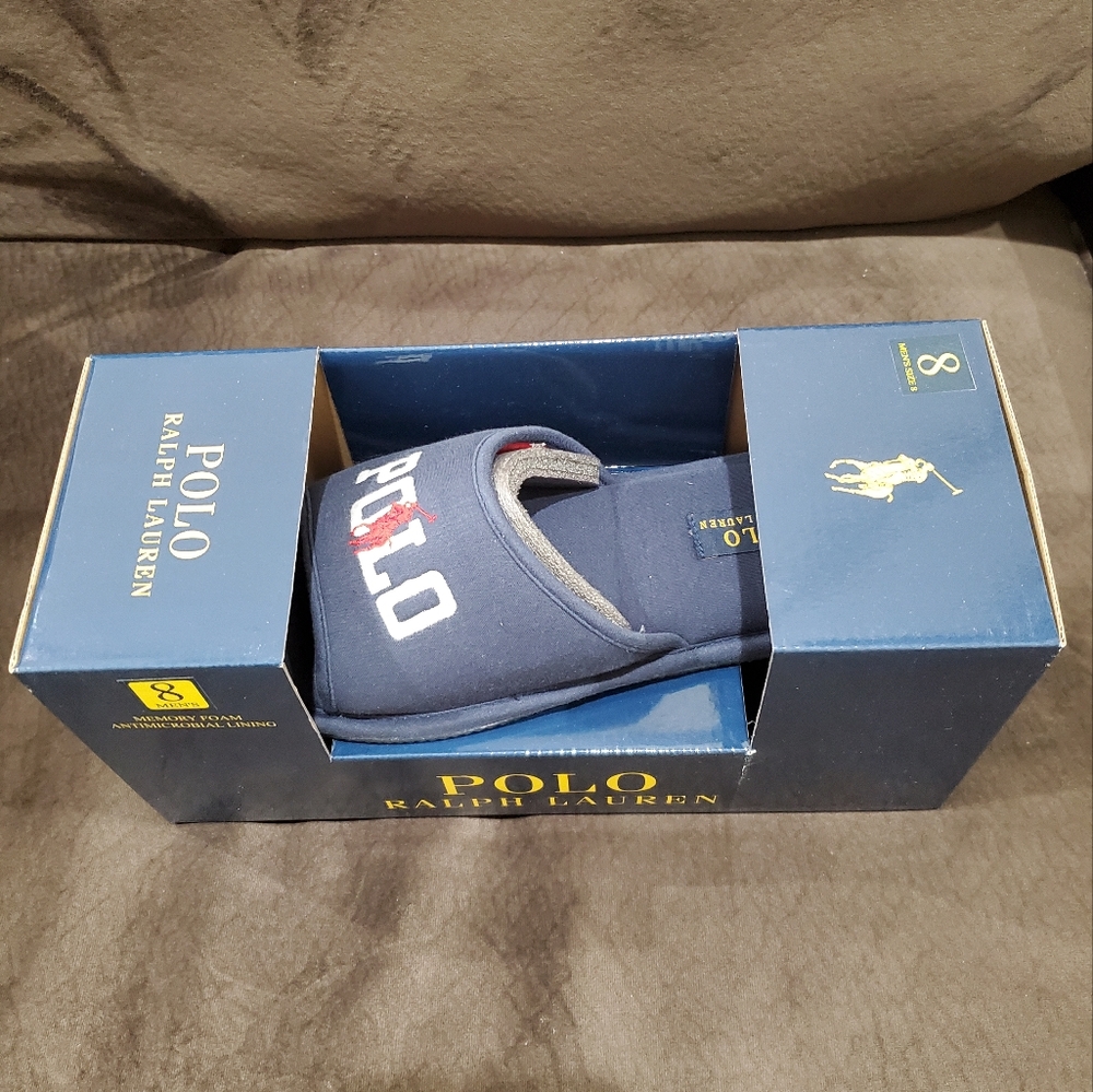 Polo Ralph Lauren Antero Slipper Slide - Picture 6 of 8